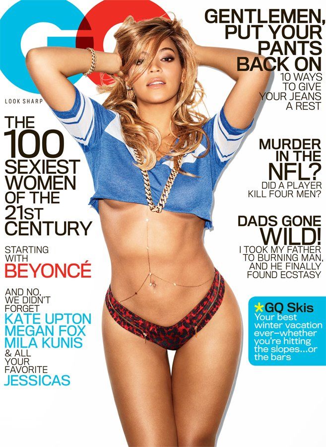 Beyonce for GQ Magazine February 2013 Cover