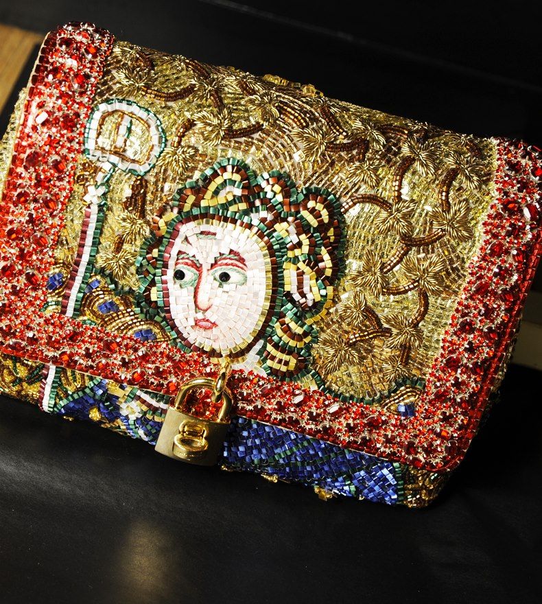 Figure mosaic Dolce Bag