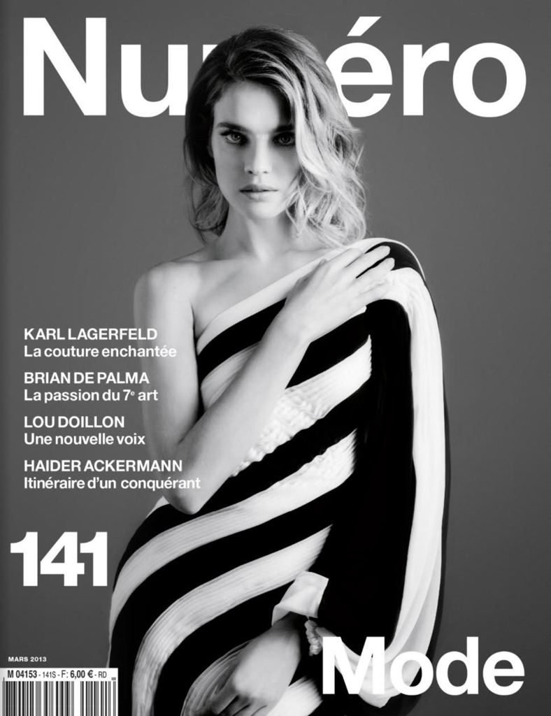 Natalia Vodianova for Numero March 2013 Covers