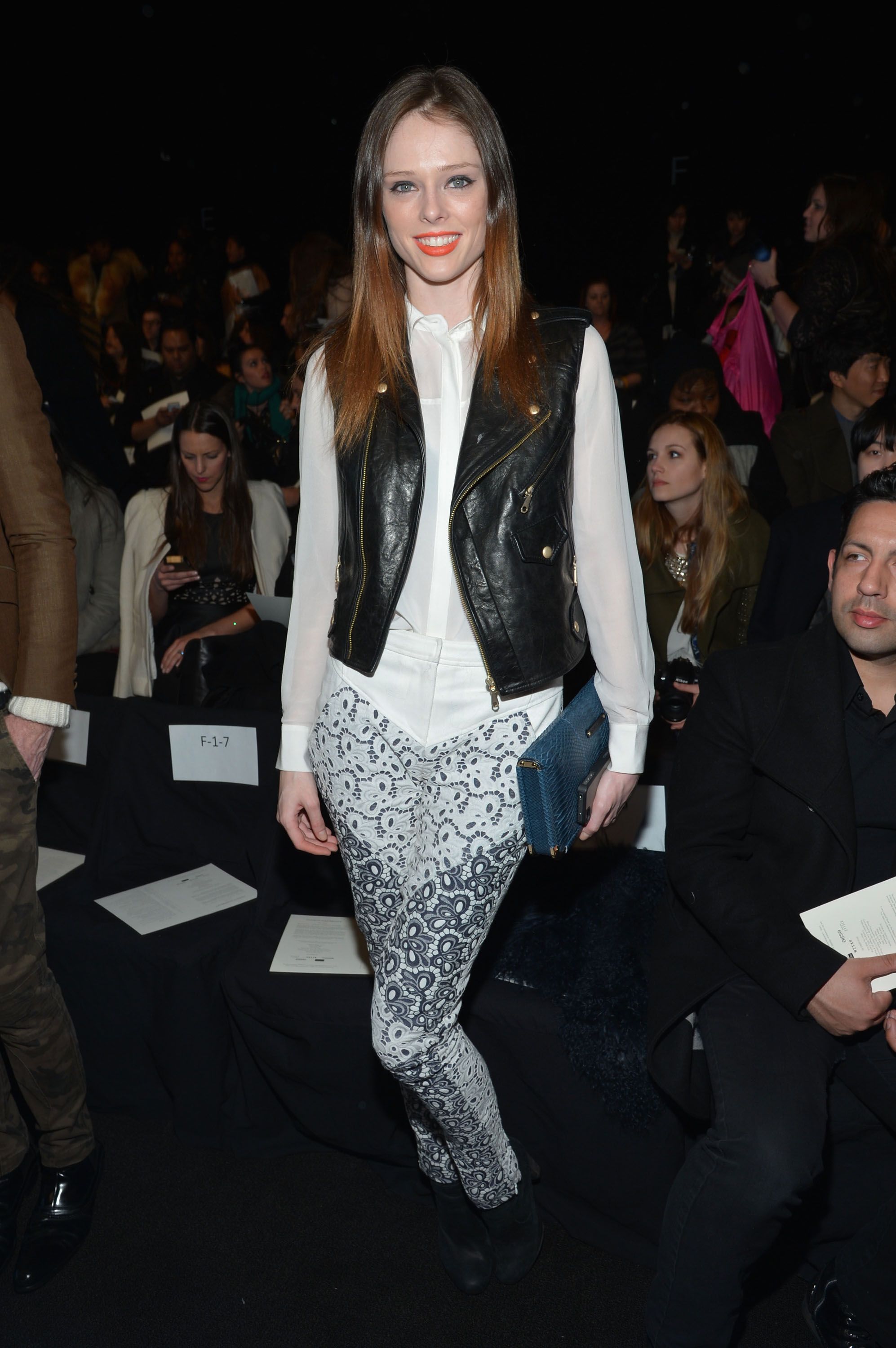 Rebecca Minkoff Fall 2013 fashion show during NYFW ( Feb. 8 )
