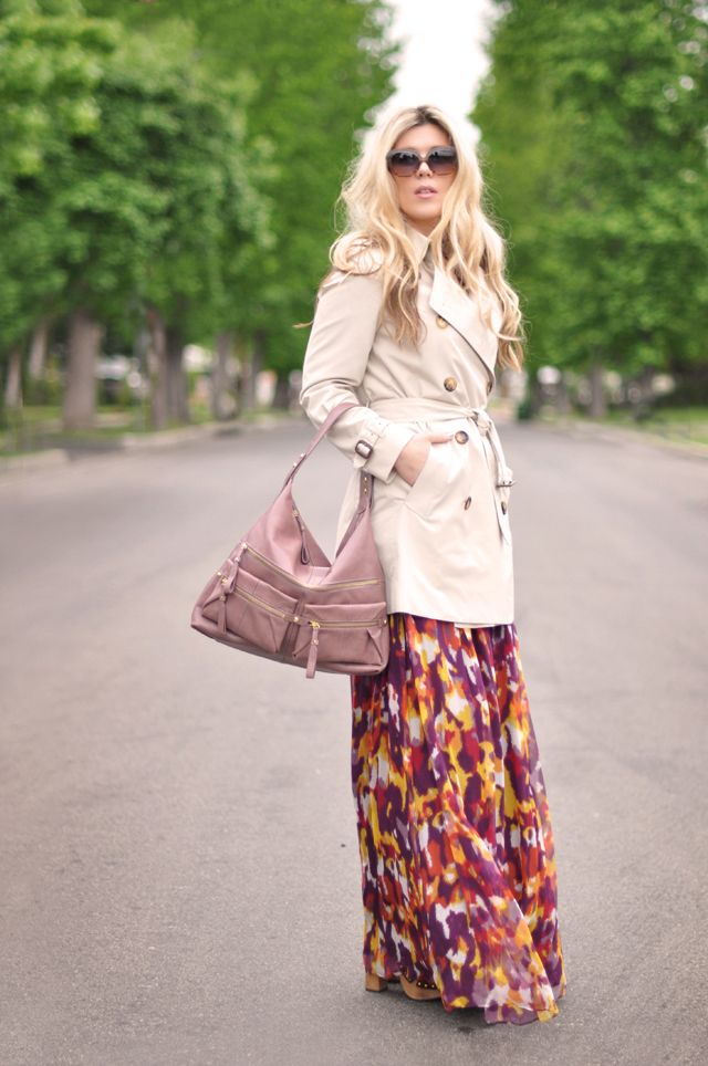 floral-maxi-dress-with-trench-coat