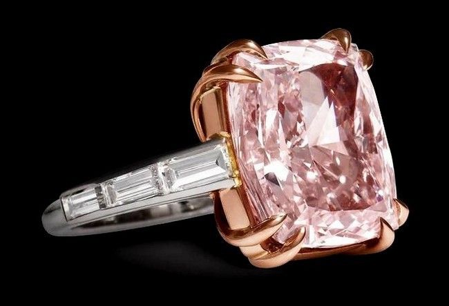 7.8 million Majestic Pink Diamond Cartier 4