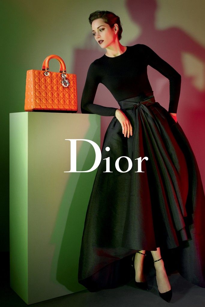 Marion Cotillard Lady Dior Handbags 2013 Campaign