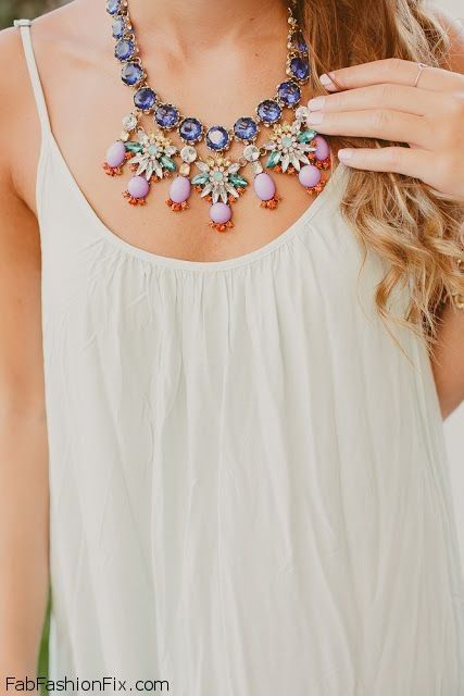summer necklace