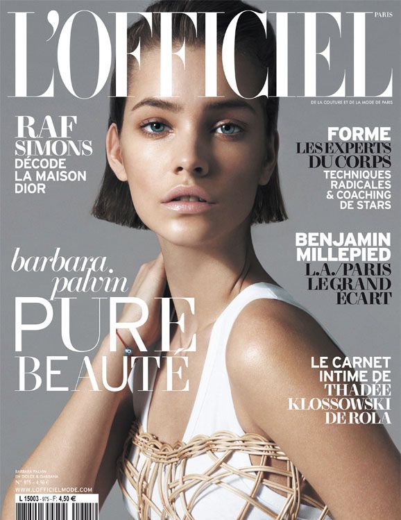 Barbara Palvin for LOfficiel Paris May 2013 Cover