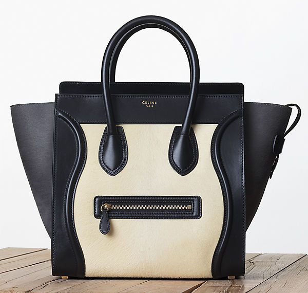 Celine-Leather-and-Calf-Hair-Luggage-Tote-Fall-2013