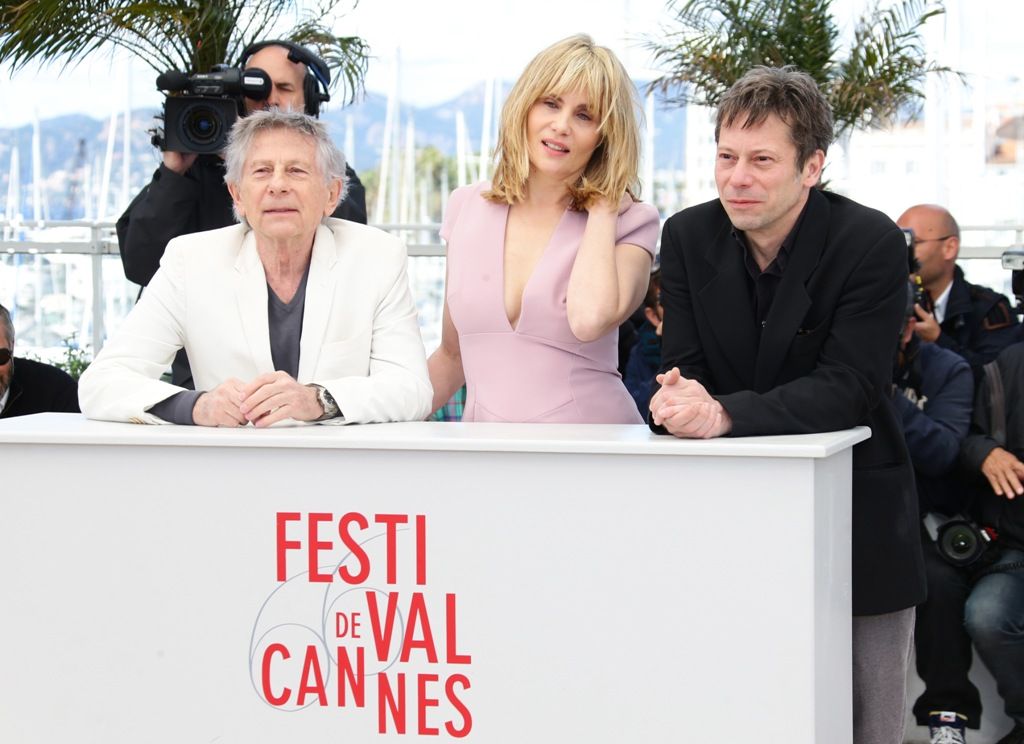 Emmanuelle Seigner at the 'La Venus A La Fourrure' photocall during The 66th Annual Cannes Film Festival on May 25, 2013