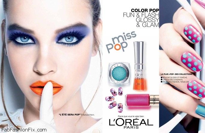 Barbara Palvin for L'oreal Miss Pop Collection 2013-012