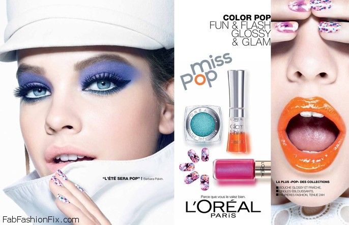 Barbara Palvin for L'oreal Miss Pop Collection 2013-013
