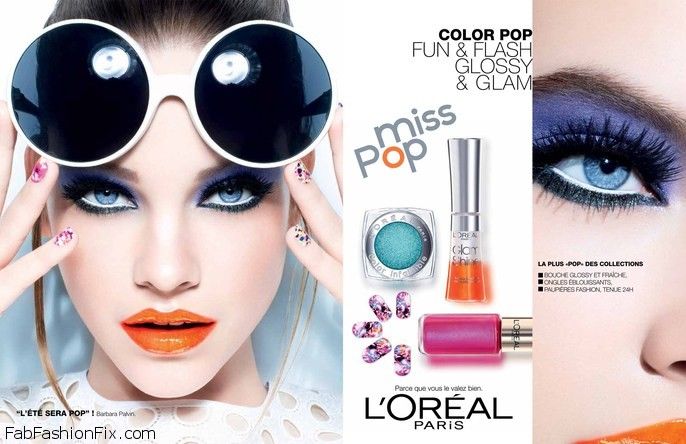 Barbara Palvin for L'oreal Miss Pop Collection 2013-014