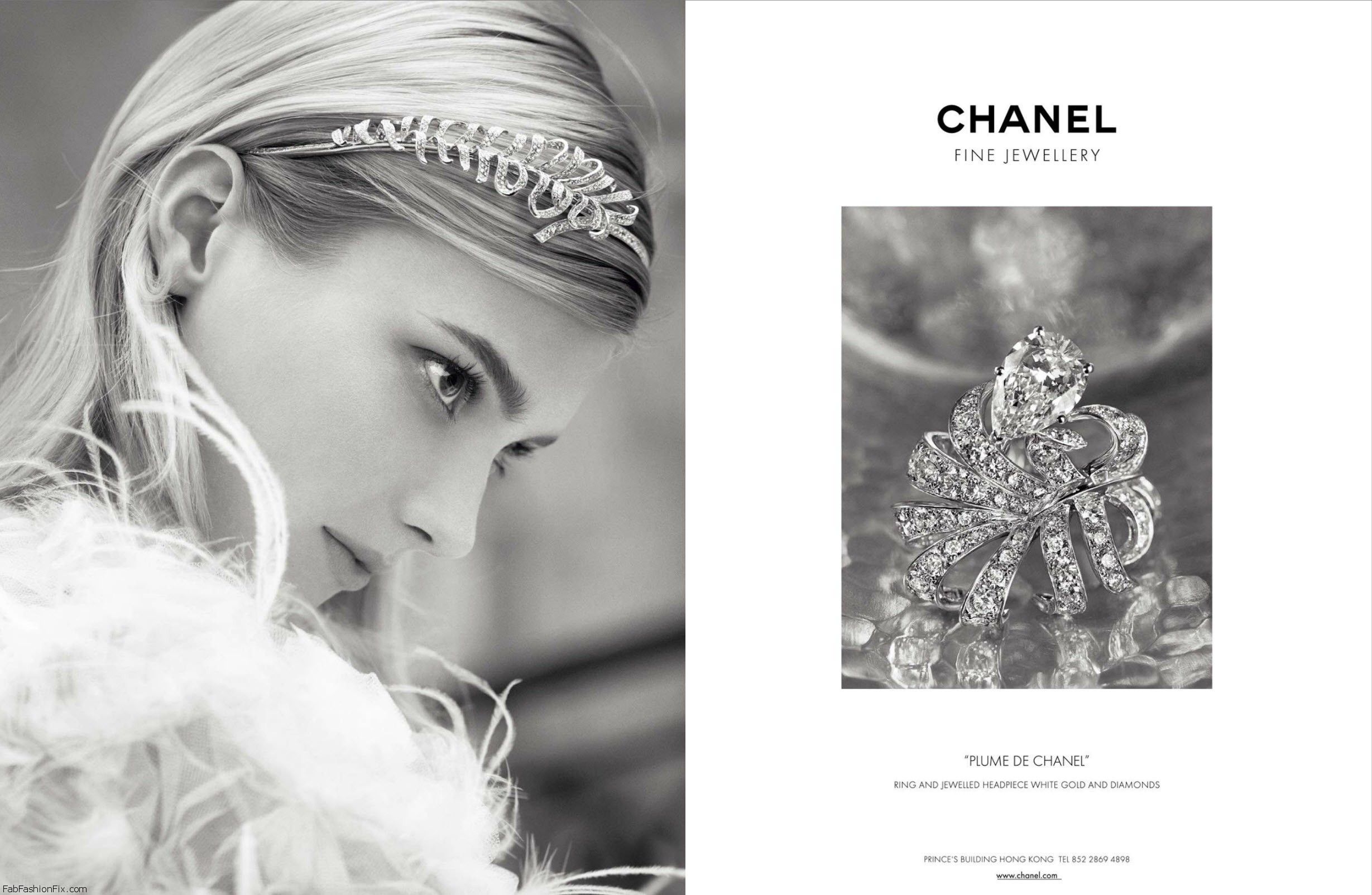 Chanel Fine Jewelry SS 2013  'Plume de Chanel' Jewelled headpiece