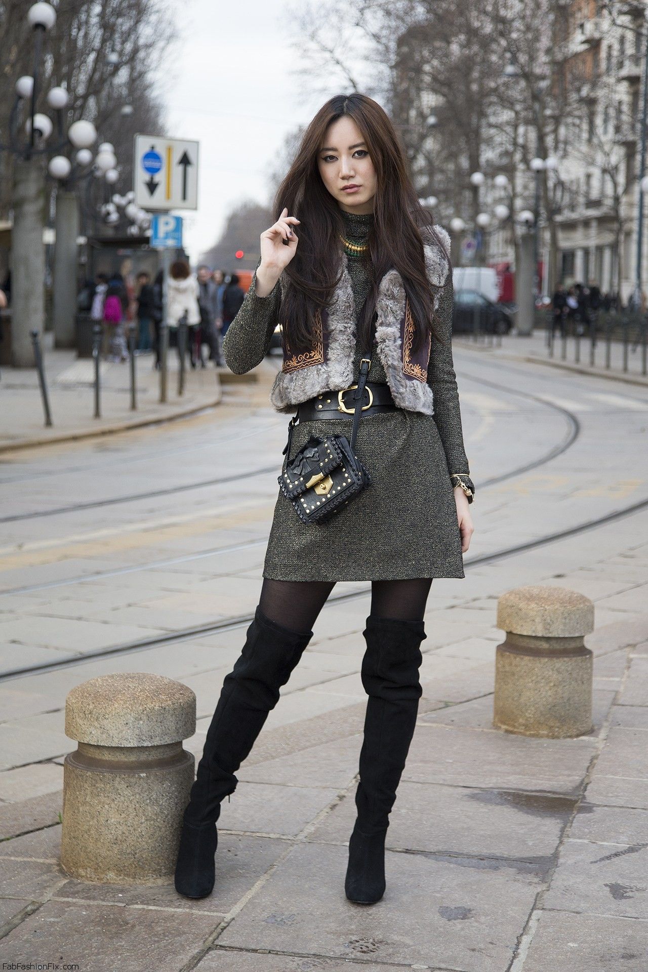 Style Watch Best Of Street Style During Milan Fall 2014 Fashion Week 