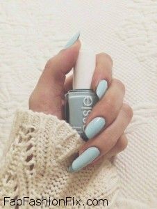 Blue nails & nail art inspirations | Fab Fashion Fix