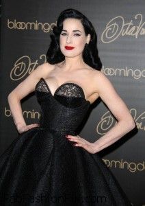 Dita Von Teese Collaborates With Bloomingdales On Vintage Lingerie