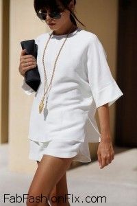 Style Guide: How to style and wear white shorts this summer? | Fab