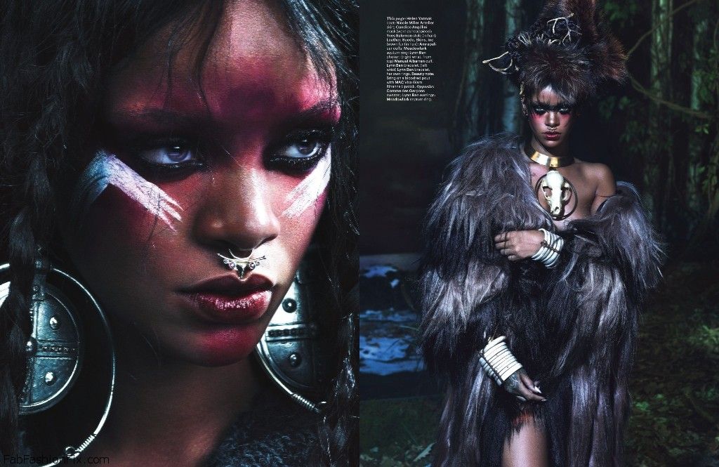 Rihanna W Mag Style Icon. Wild Child. Creature of the Night_04