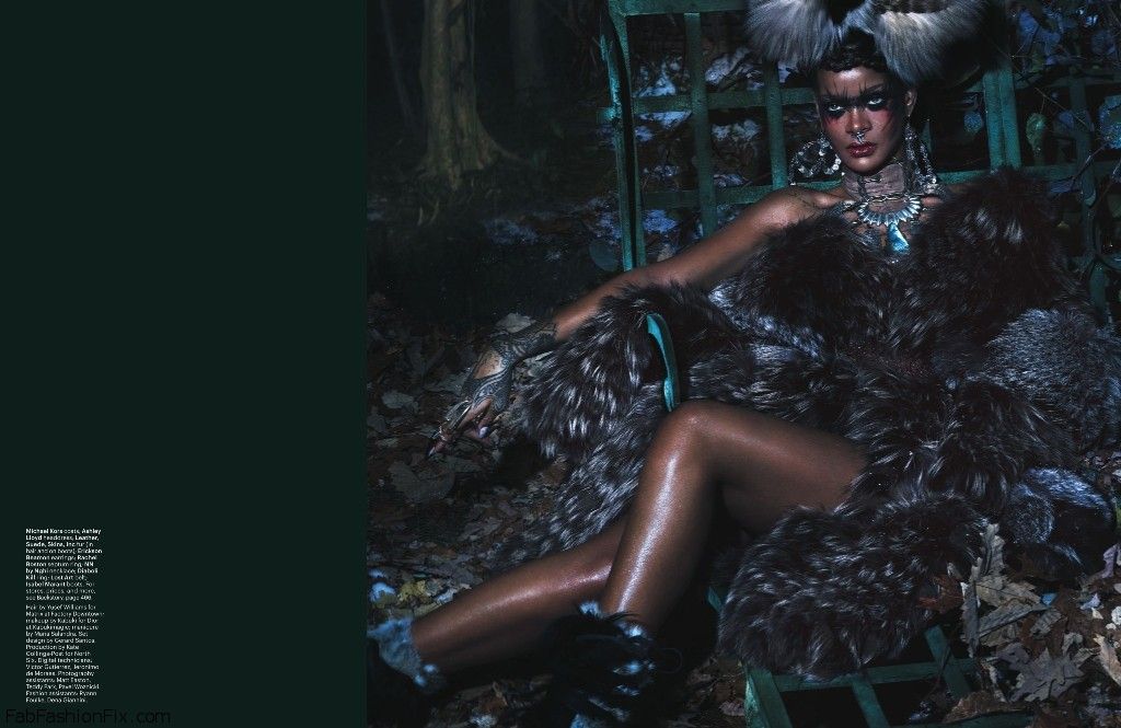 Rihanna W Mag Style Icon. Wild Child. Creature of the Night_05
