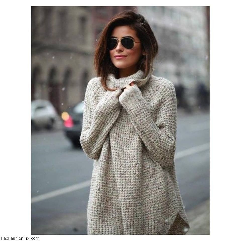 Style Guide: How to wear oversized sweater this fall? | Fab ...