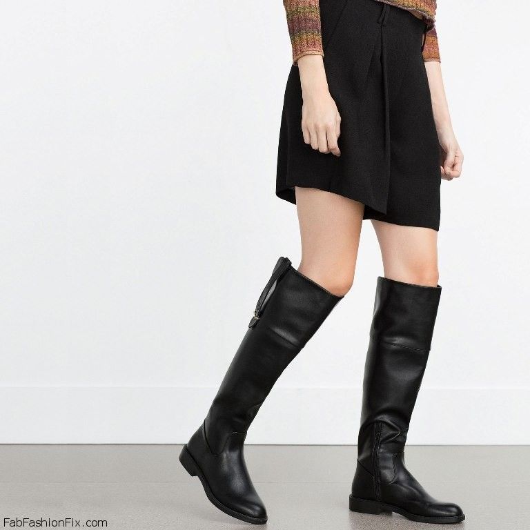 ZARA boots collection for fall/winter 