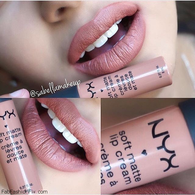 NYX Soft Matte Lip Cream in Abu Dhabi. Photo: Instagram/Sabellamakeup