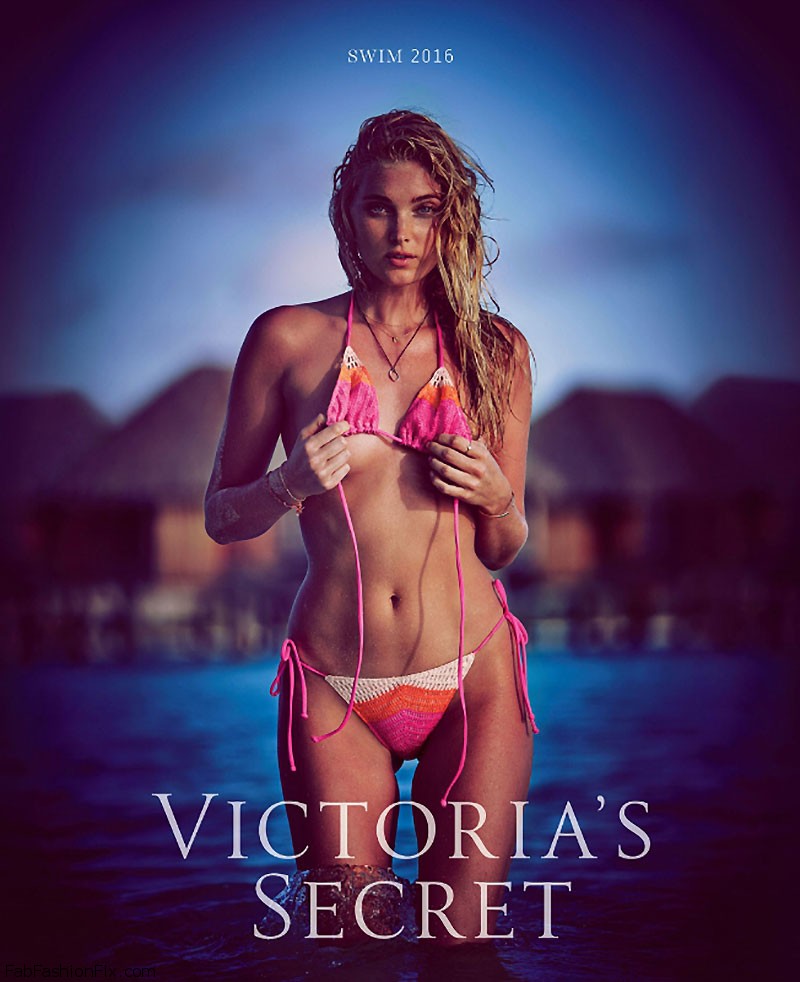 Elsa Hosk stars on the cover of the 2016 Victoria's Secret swimwear catalog.