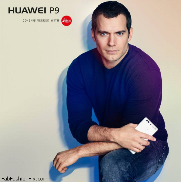 Henry-Cavill-promoting-the-Huawei-P9-on-Instagram