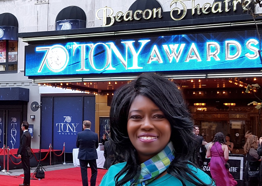 Taylor Re Lynn at The Tony Awards on Broadway