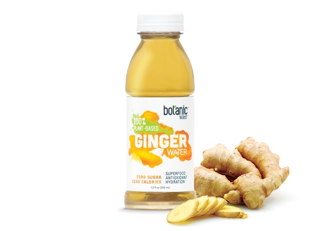 !00% plant infused ginger water.