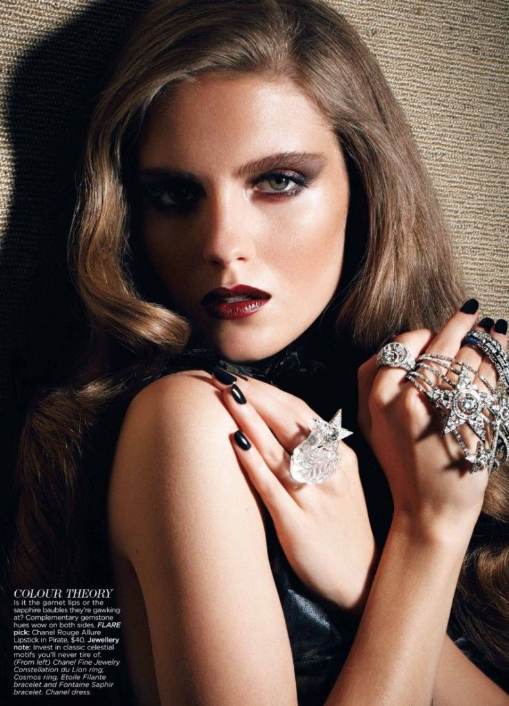Dolores Doll in Flare December 2012 | Fab Fashion Fix
