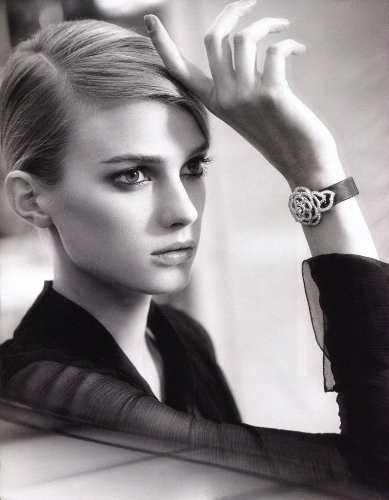 Sigrid Agren for Chanel Jewelry Fall 2012 | Fab Fashion Fix