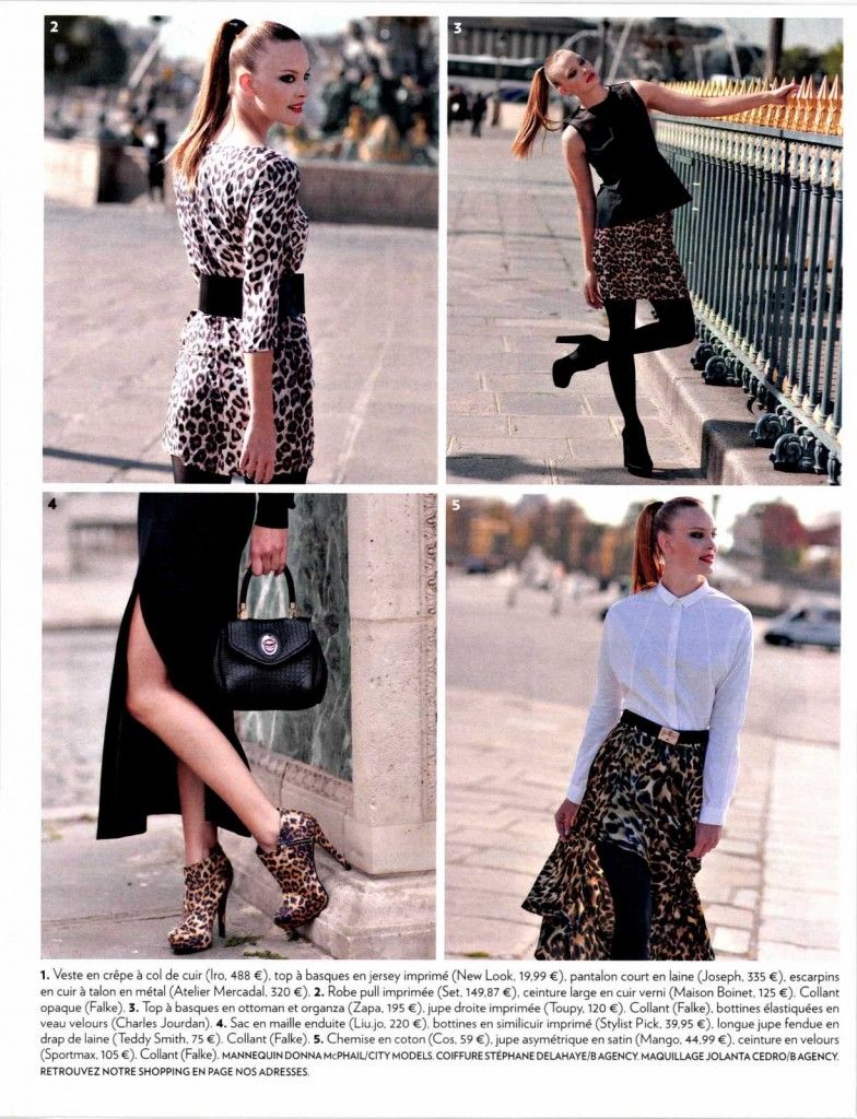 Donna McPhail for Marie Claire France December 2012 | Fab Fashion Fix