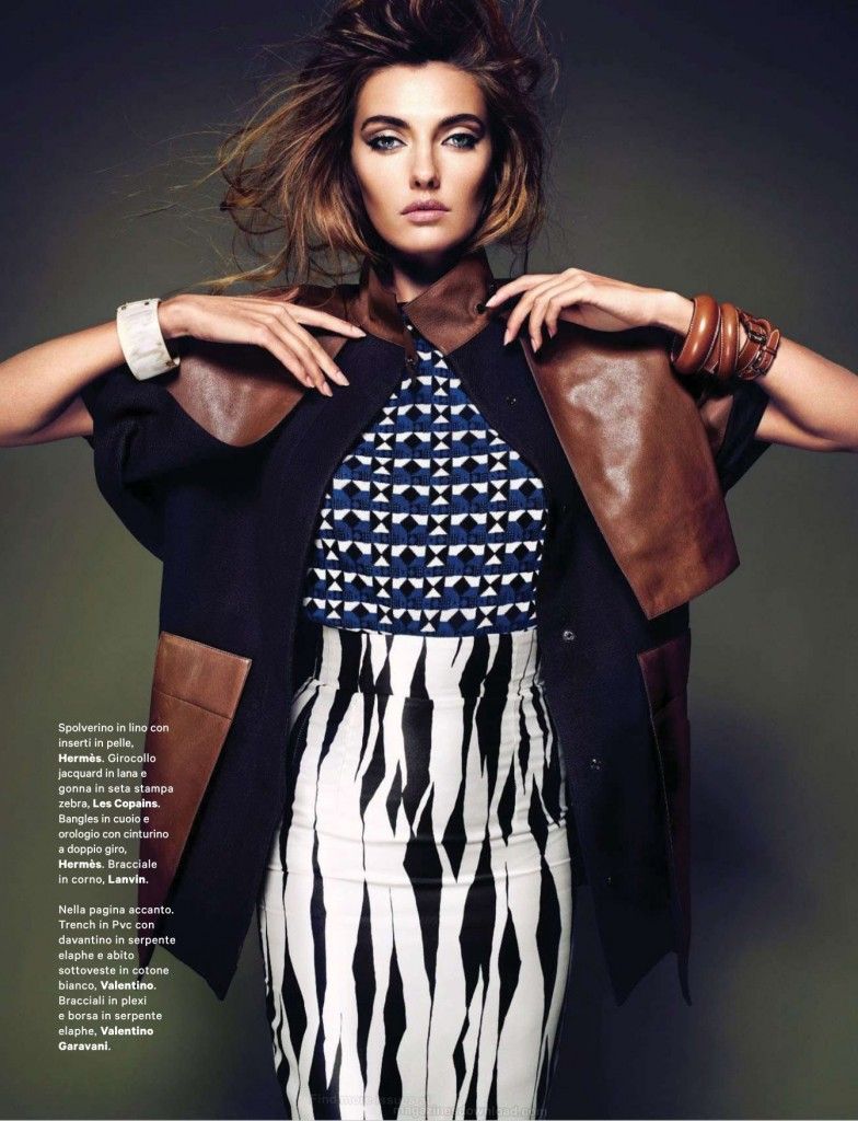 Alina Baikova for Amica magazine January 2013 | Fab Fashion Fix