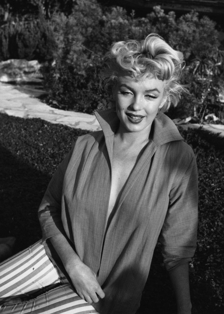 Marilyn Monroe photoshoot by Ted Baron | Fab Fashion Fix