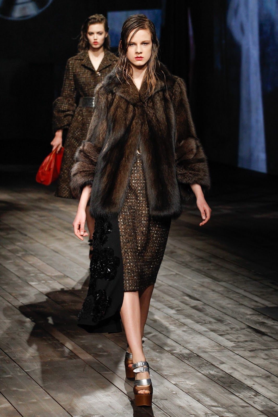Prada Fall/Winter 2013 collection – Milan Fashion Week | Fab Fashion Fix