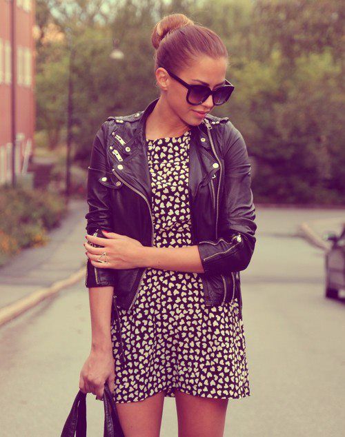 Style Guide: How to wear leather jacket for spring looks? - Fab Fashion Fix