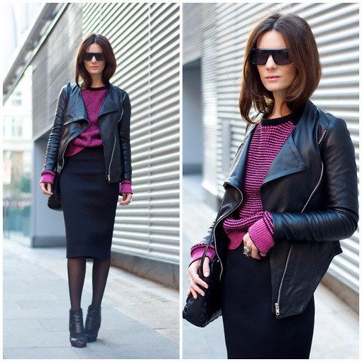 How To Wear Black Leather Jacket This Spring | Fab Fashion Fix