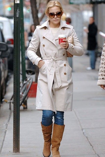 Style Watch: Celebrity trench coats – How to style trench like a ...