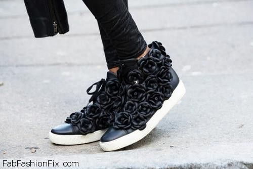 Chanel Camellia sneakers | Fab Fashion Fix