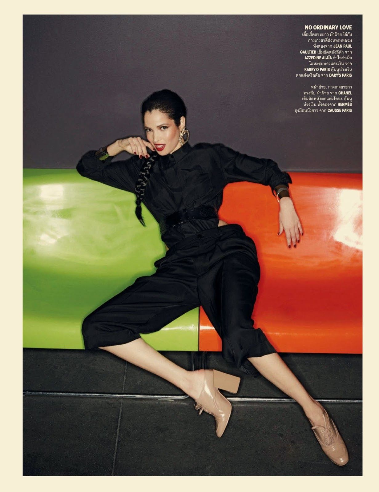 Hanaa Ben Abdesslem for Vogue Thailand May 2013 | Fab Fashion Fix