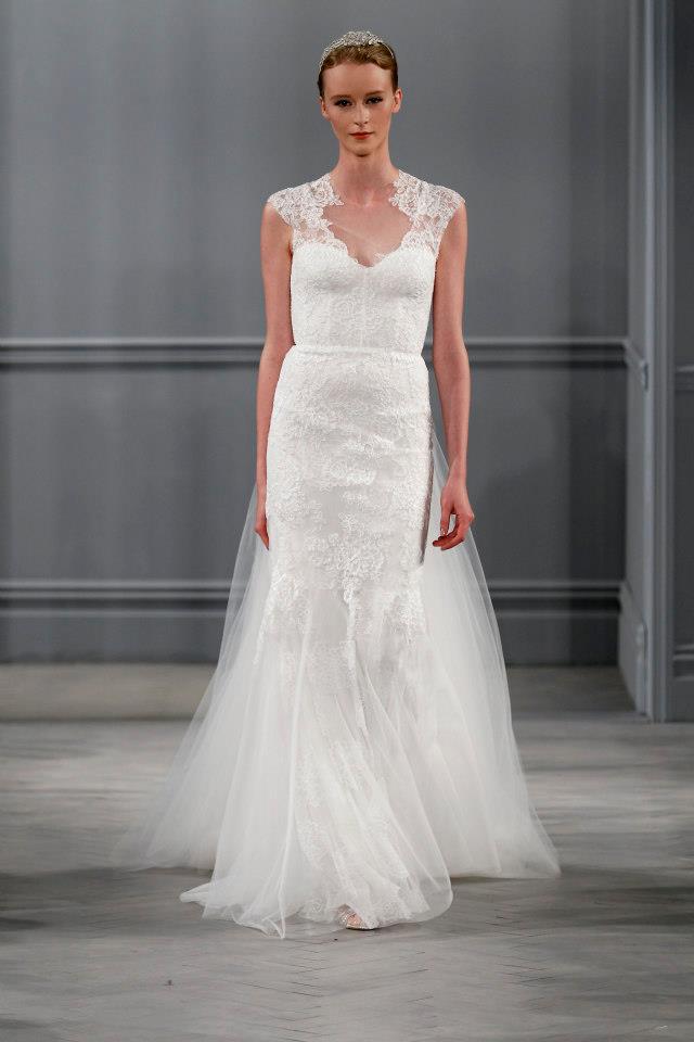 Monique Lhuillier Bridal Spring 2014 collection | Fab Fashion Fix