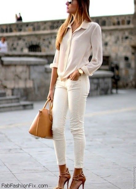 Style Guide: How to wear white jeans this summer? | Fab Fashion Fix