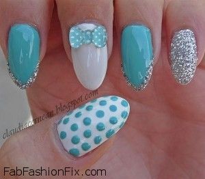 Nails: Bow manicure and nail art inspirations | Fab Fashion Fix