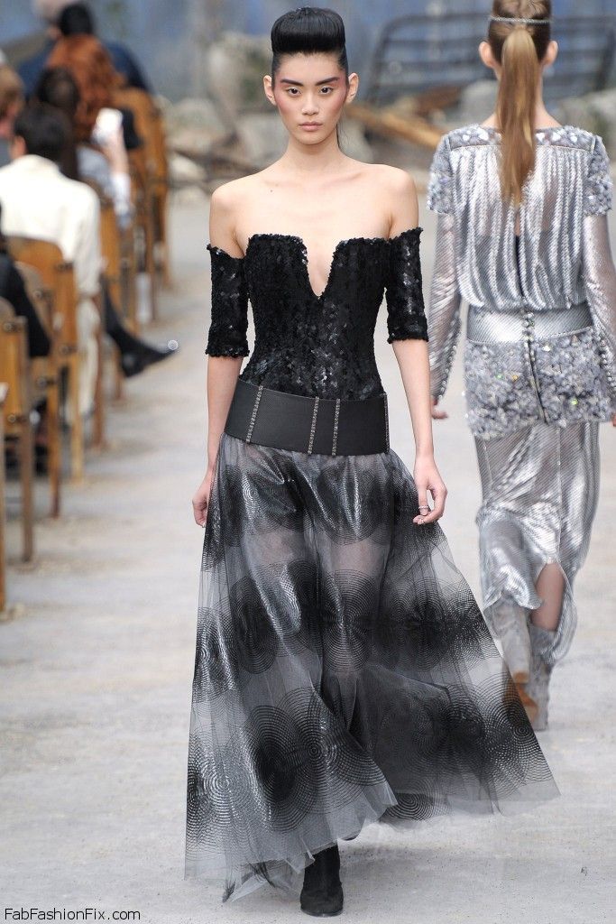 Chanel Haute Couture Fall/Winter 2013-14 collection | Fab Fashion Fix