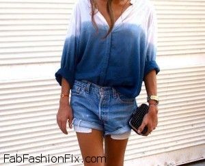 Style Guide: How to wear denim shorts in summer? | Fab Fashion Fix