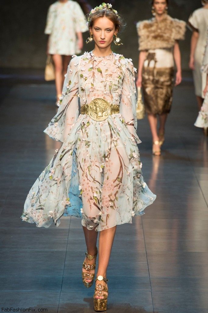 Dolce & Gabbana spring/summer 2014 – Milan fashion week | Fab Fashion Fix