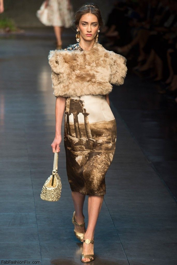 Dolce & Gabbana spring/summer 2014 – Milan fashion week | Fab Fashion Fix