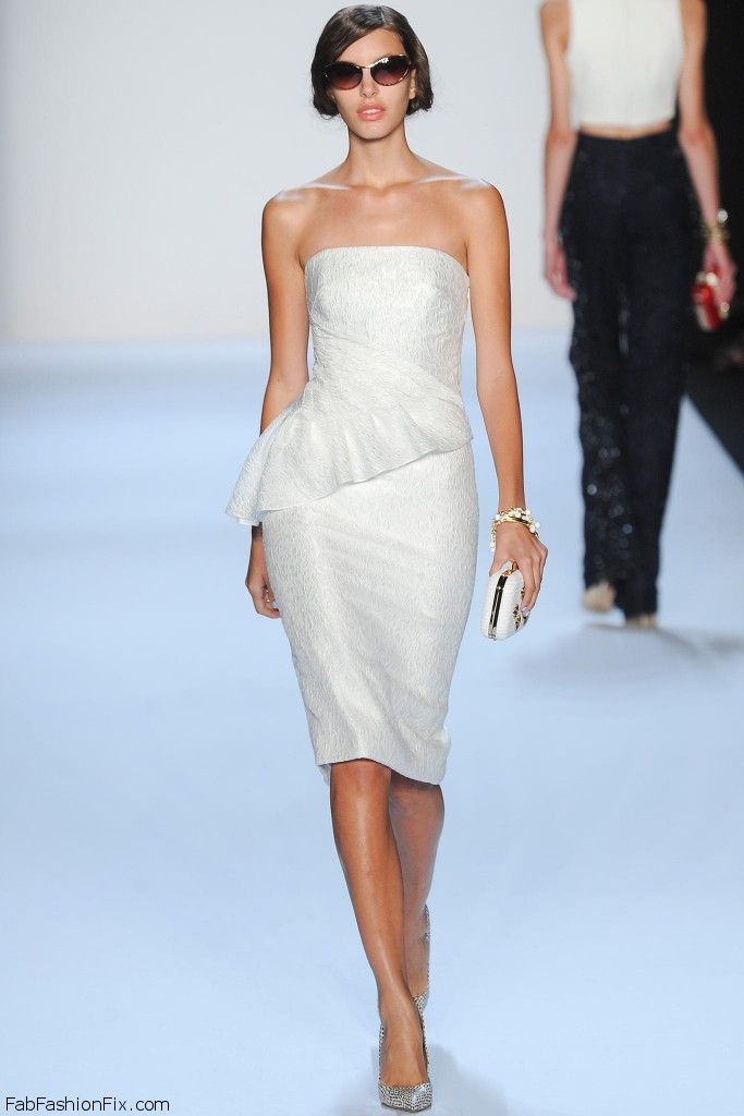 Badgley Mischka spring/summer 2014 collection – New York fashion week ...