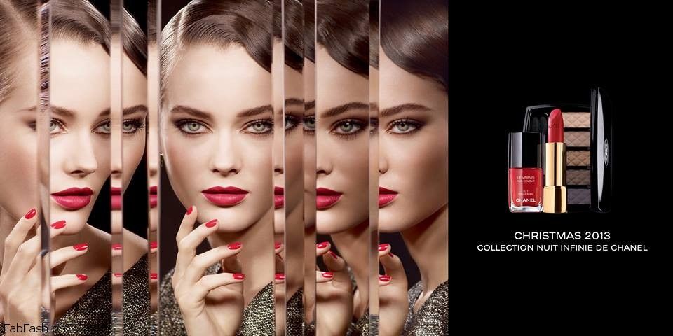 Chanel Ombres Matelassees Charming Eye Shadow Palette from Nuit Infinie de  Chanel Holiday 2013 Collection