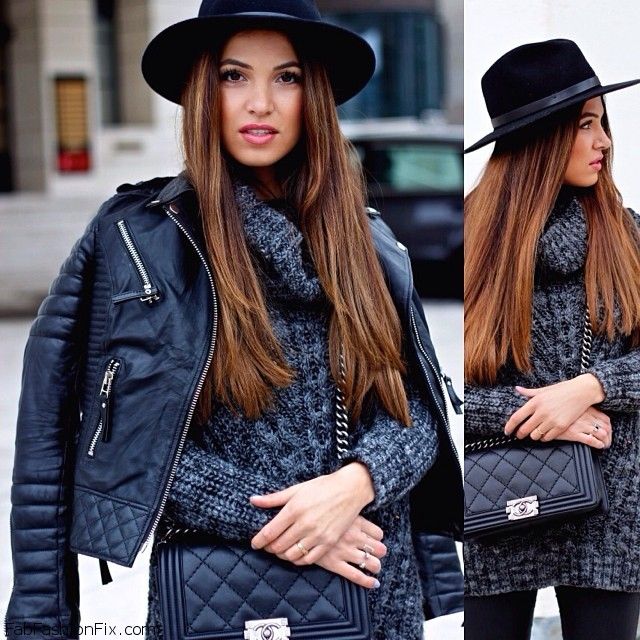 Style Guide: How to wear the leather jacket this autumn? | Fab Fashion Fix