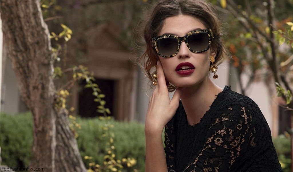 Dolce&Gabbana “Golden Leaves” Sunglasses Collection | Fab Fashion Fix